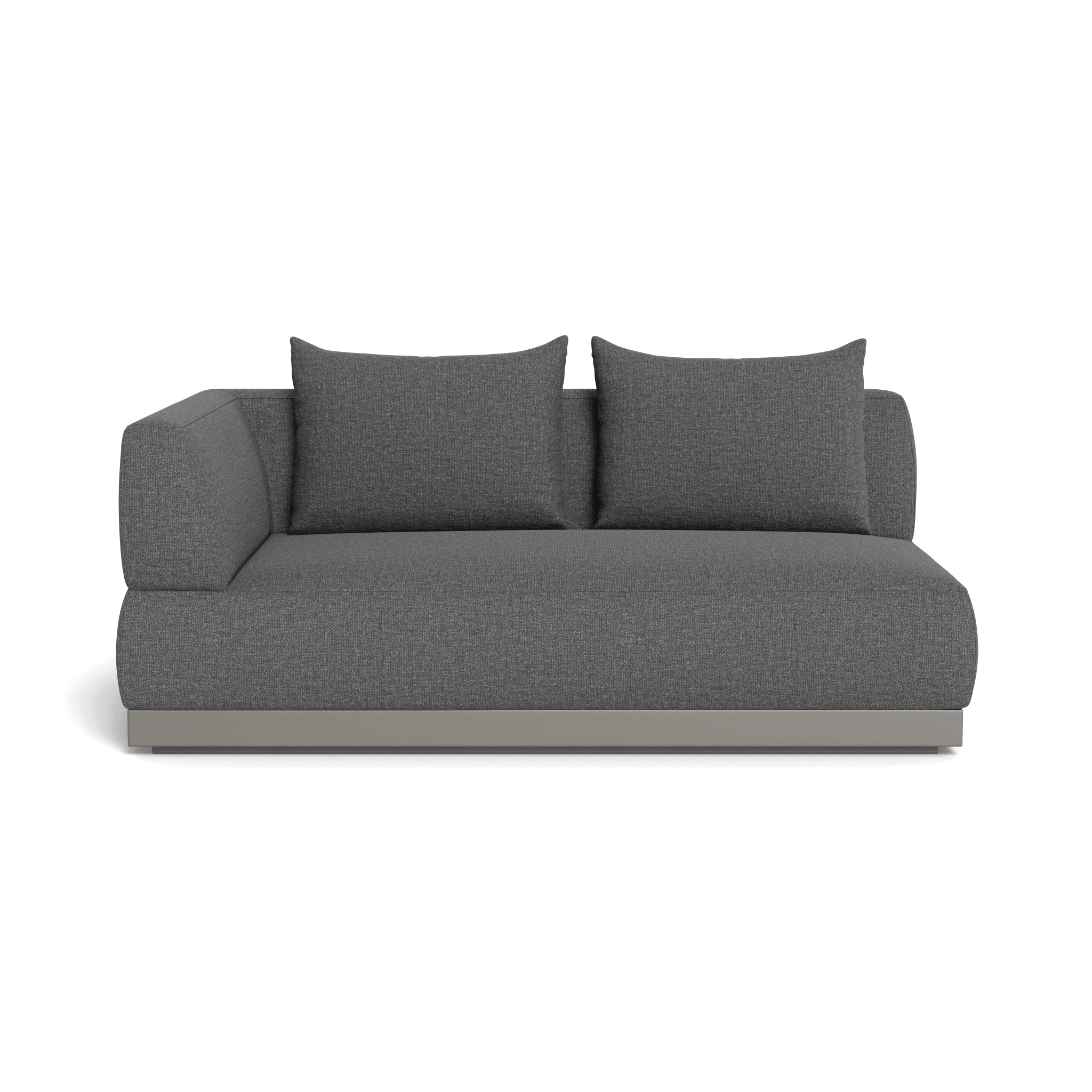 Amalfi 2-Seat Sofa with Left Arm - Modern Living Room Furniture for Small Spaces | Perfect for Apartments, Condos & Cozy Home Decor