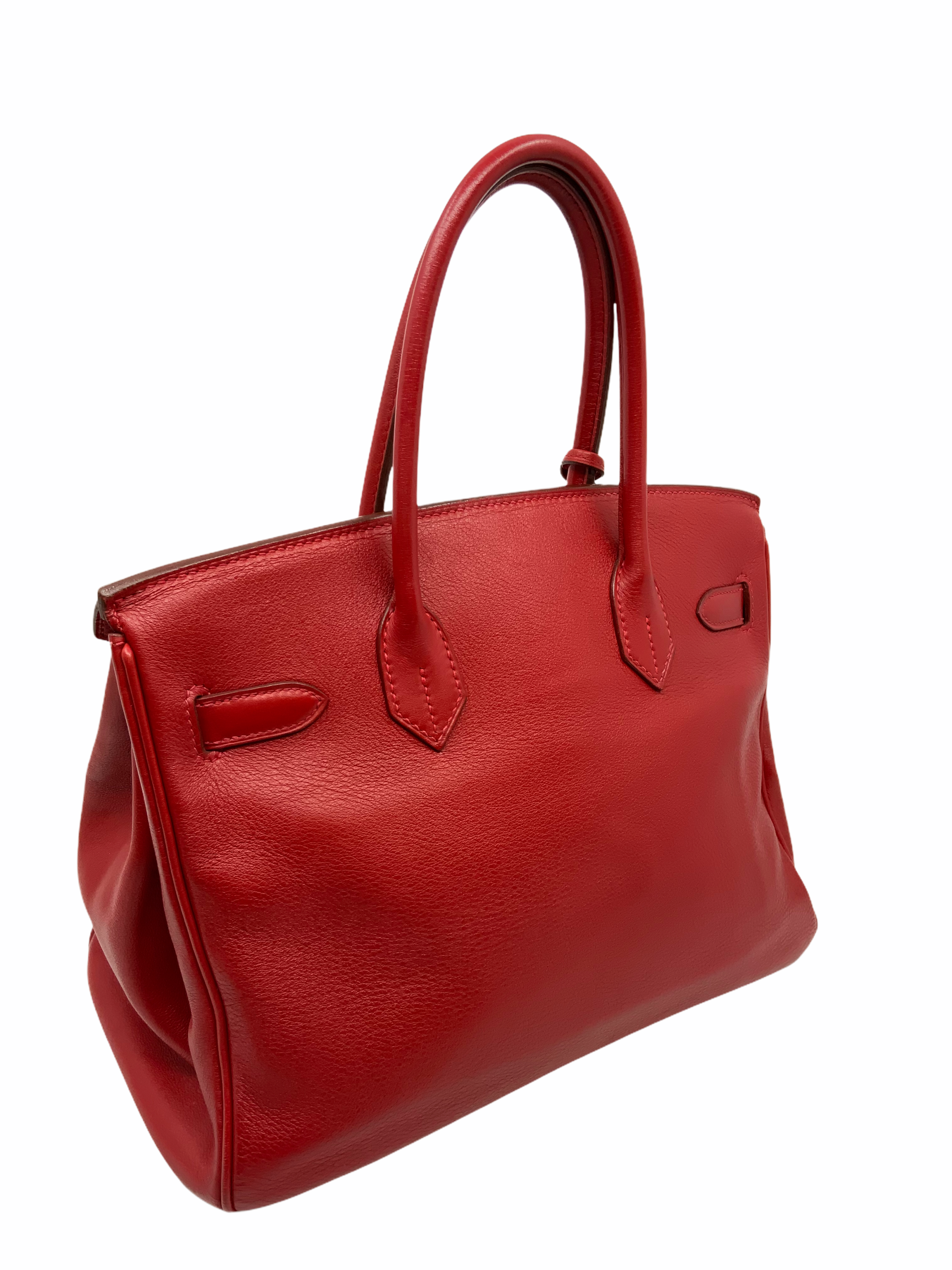 Authentic Hermes Birkin 30 Handbag in Luxe Calfskin Leather - Perfect for Work, Travel & Luxury Fashion Accessories