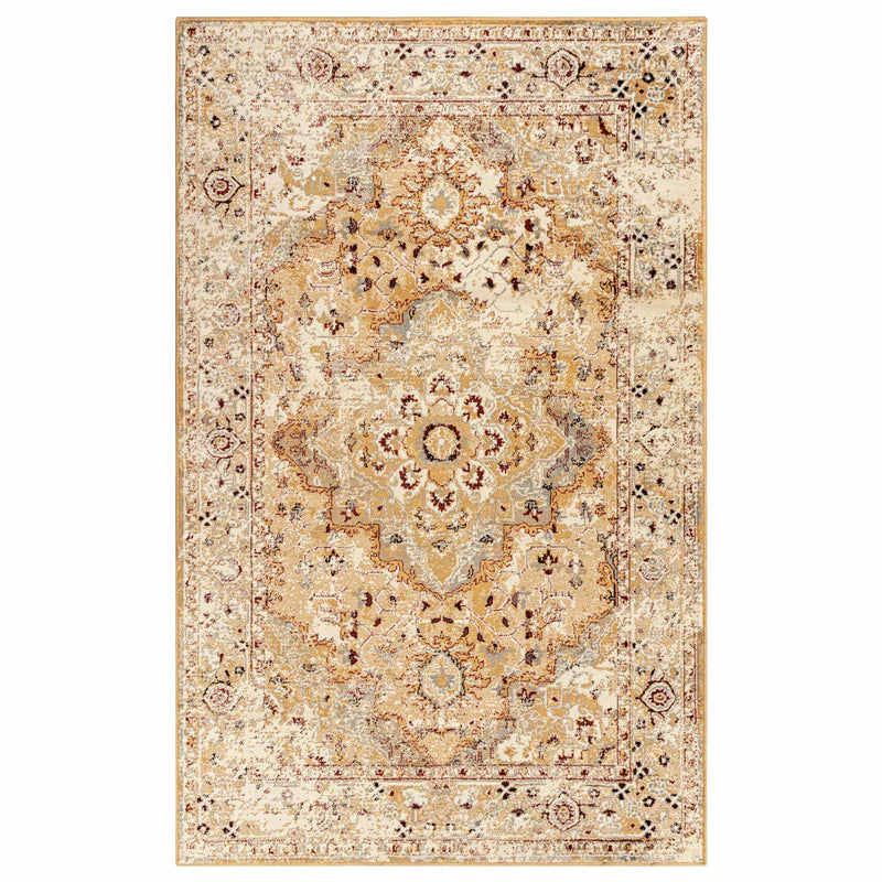 Stylish Nysa Floral Geometric Diamond Pattern Indoor Area Rug - Perfect for Living Room, Bedroom, and Home Decor