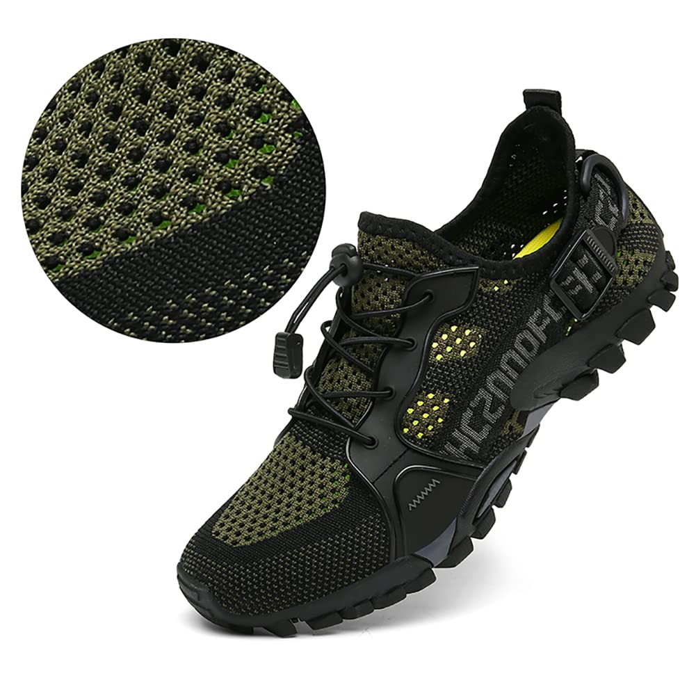 **Men's & Women's Quick-Drying Water Shoes for Hiking, Beach, Travel & Outdoor Activities - Non-Slip Aqua Sneakers for Trekking, Walking & Climbing**    *(Perfect for Beach Vacations, Poolside Adventures, Kayaking, and Water Sports)*