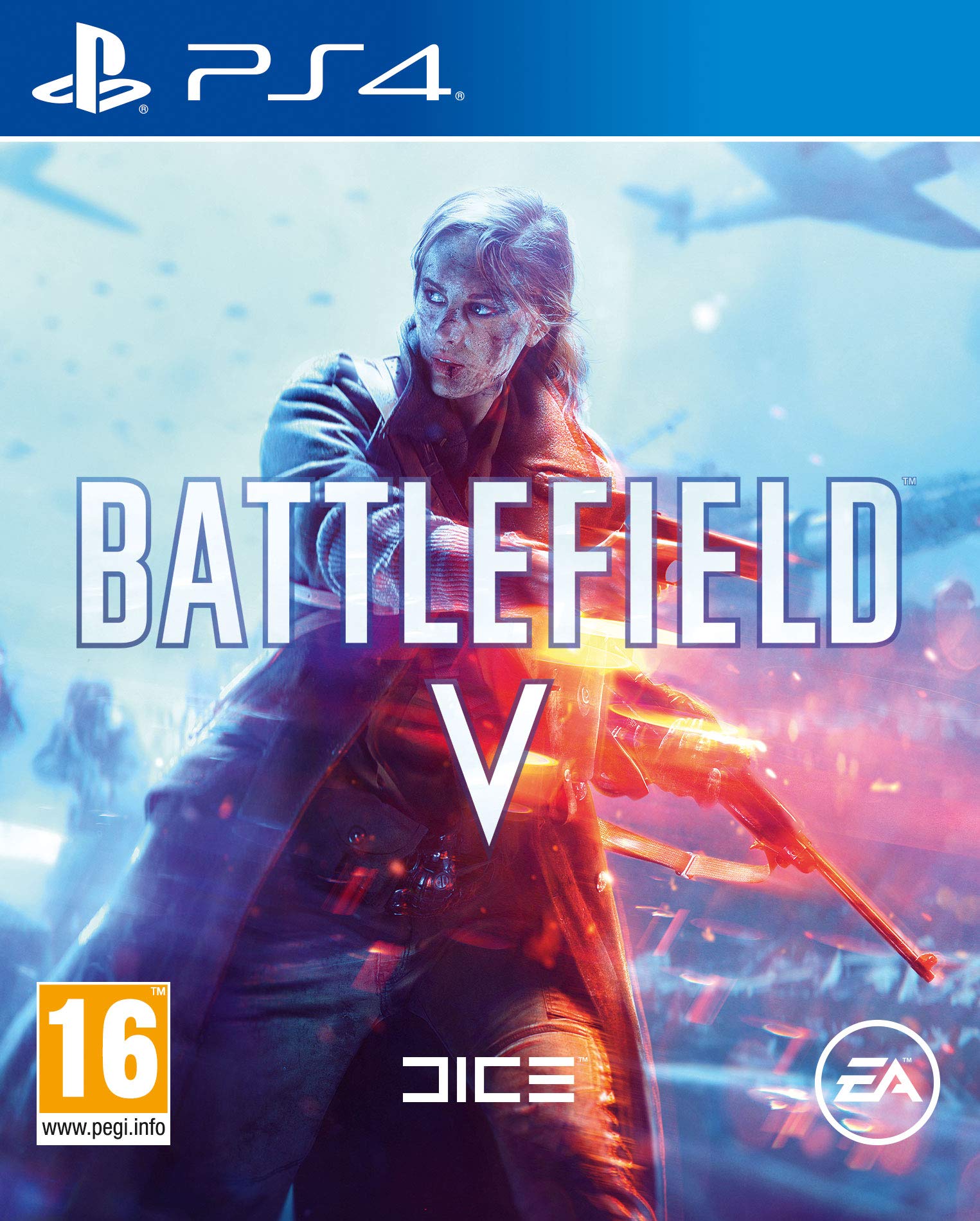 Battlefield V for PS4 - WWII First-Person Shooter Game with Online Multiplayer | Perfect for Gaming Enthusiasts & War History Fans