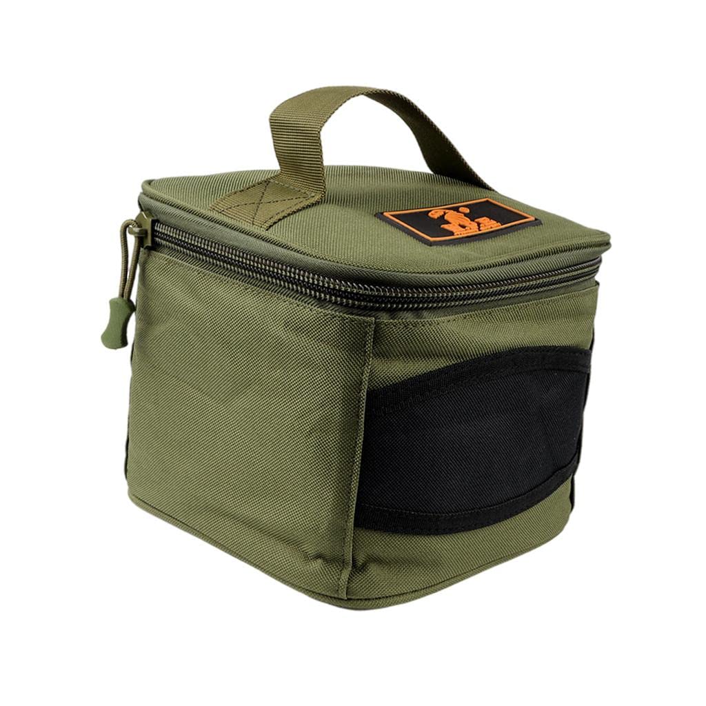 Premium Waterproof Fishing Reel Organizer Bag - Durable Oxford Storage Case for Fly Reels & Tackle - Portable Gear Protector for Saltwater & Freshwater Fishing Trips