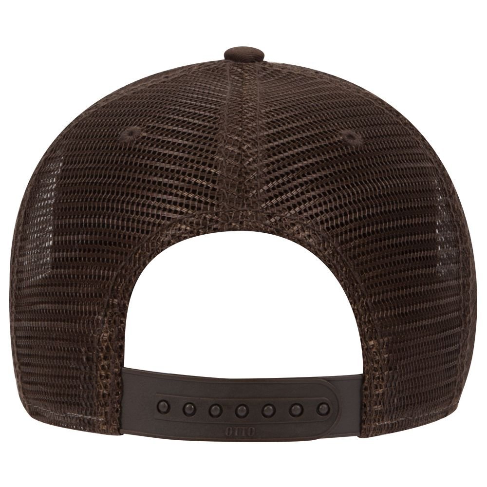 Ottocap Five Panel Low Profile Melton Wool Blend Cap - Dark Brown/Cork/Dark Brown | Wholesale Bulk Pricing | Perfect for Outdoor Activities, Casual Wear & Street Fashion