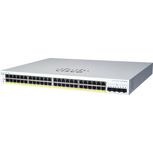 Cisco CBS220 48T 4X 48-Port Gigabit Managed Network Switch with SFP+ Ports | High-Speed Business Networking Solution for Offices, Data Centers & Enterprise Networks