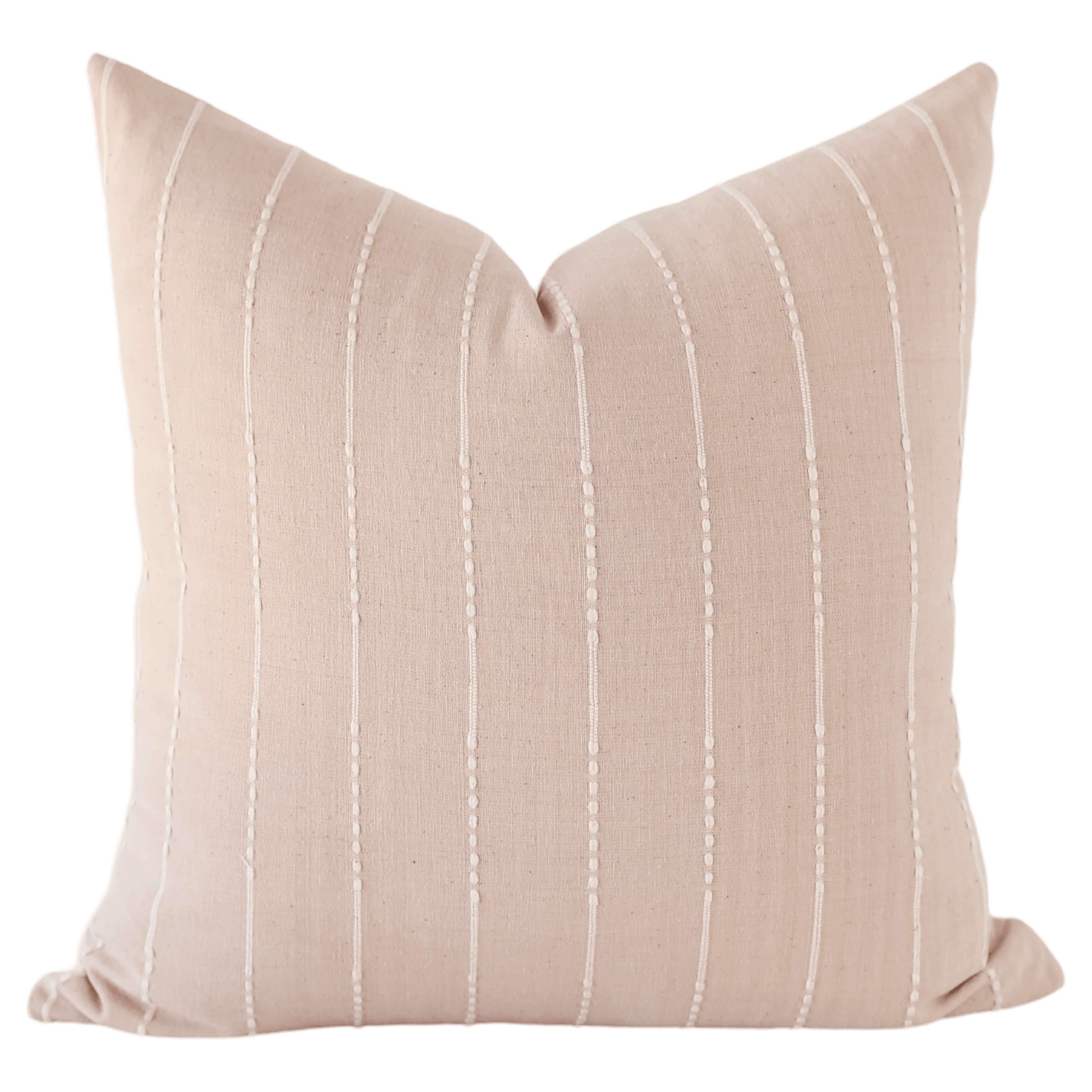 Handmade Natasha Pillow Cover - Boho Chic Decorative Cushion Case for Living Room, Bedroom & Sofa - 18x18 Inches