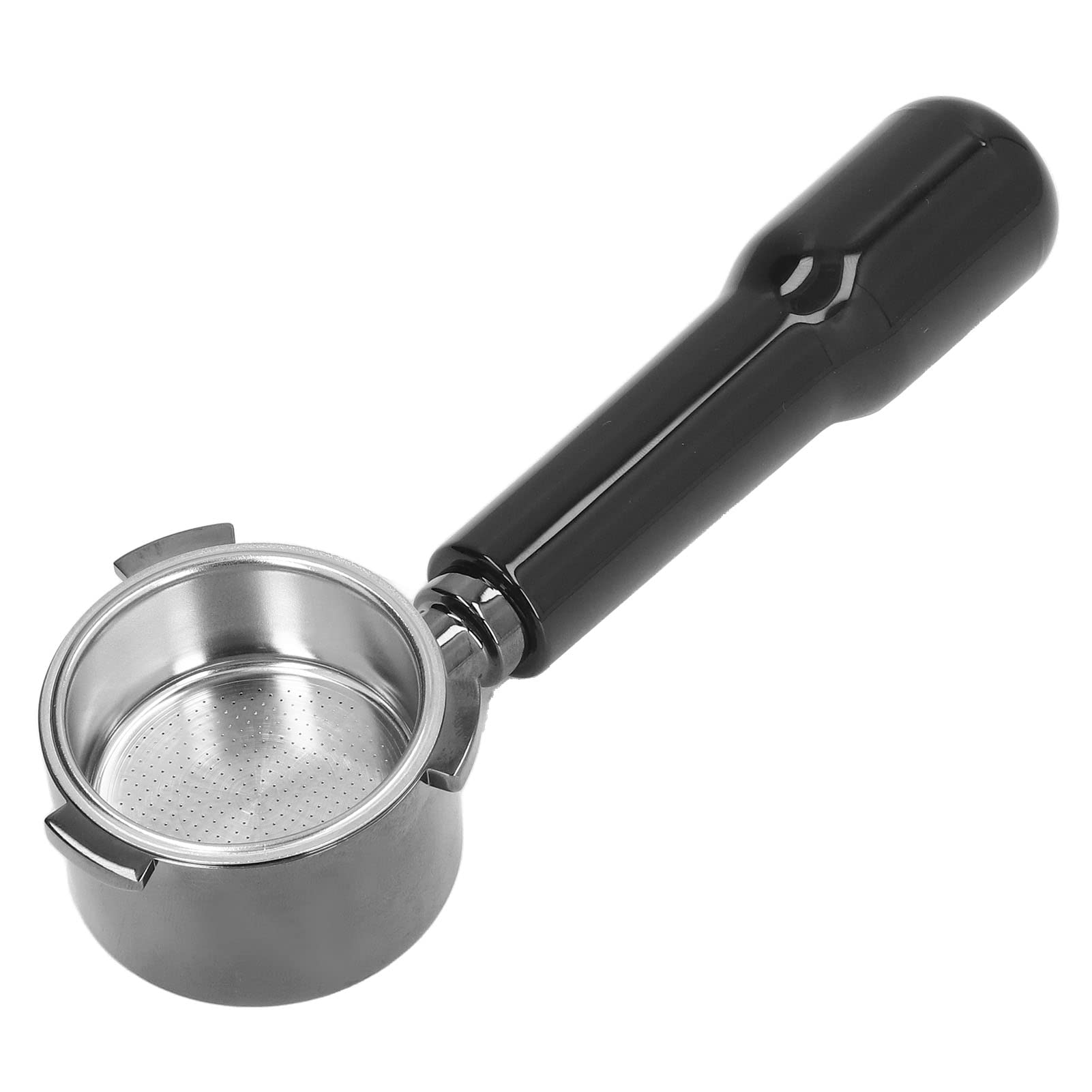 51mm Zinc Alloy Bottomless Portafilter - Professional Espresso Coffee Filter Handle Replacement for Breville, Rancilio & Gaggia Machines | Perfect for Home Baristas & Coffee Shops