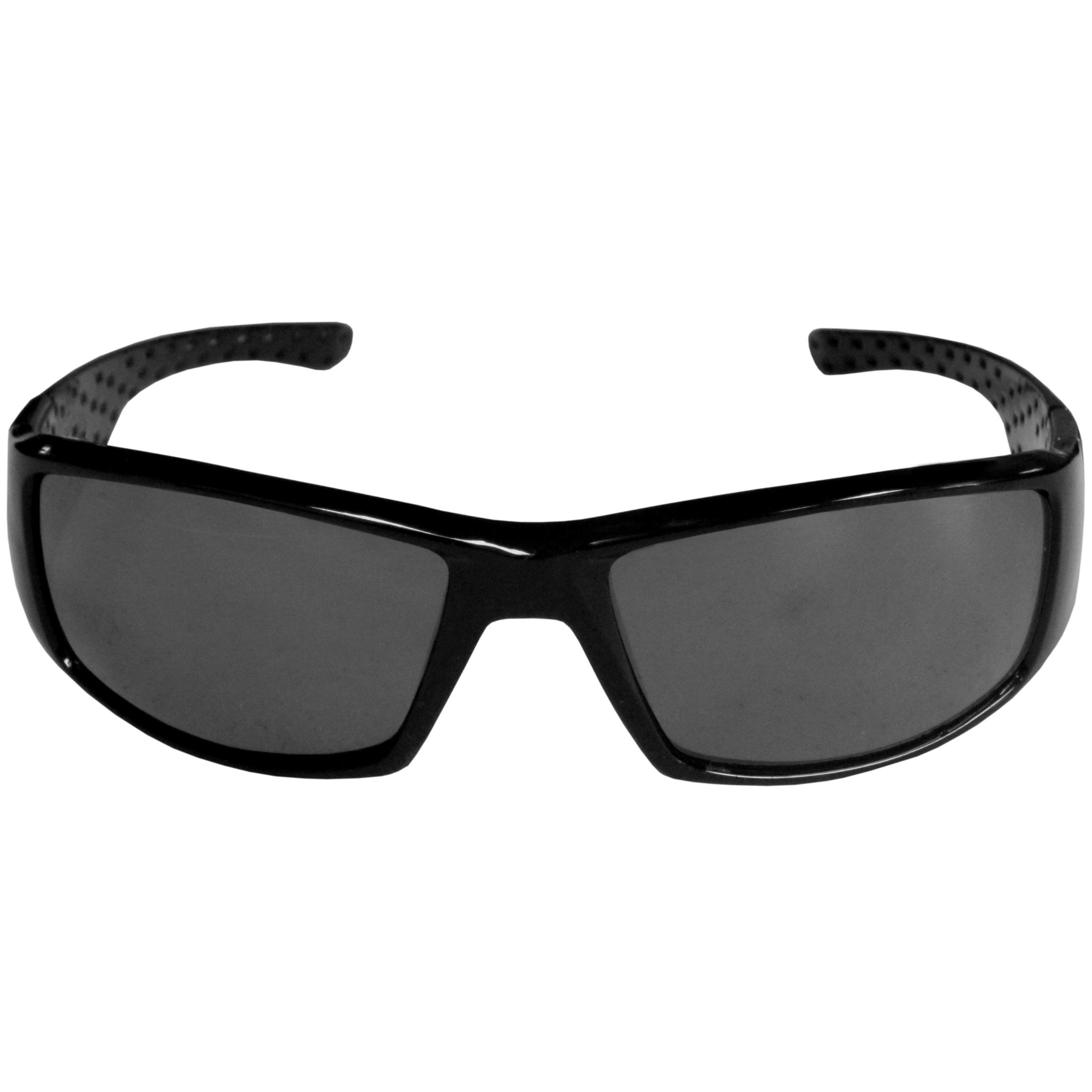 Denver Broncos Black Wrap Sunglasses for Men & Women - UV Protection Sports Sunglasses for Running, Cycling, and Outdoor Activities