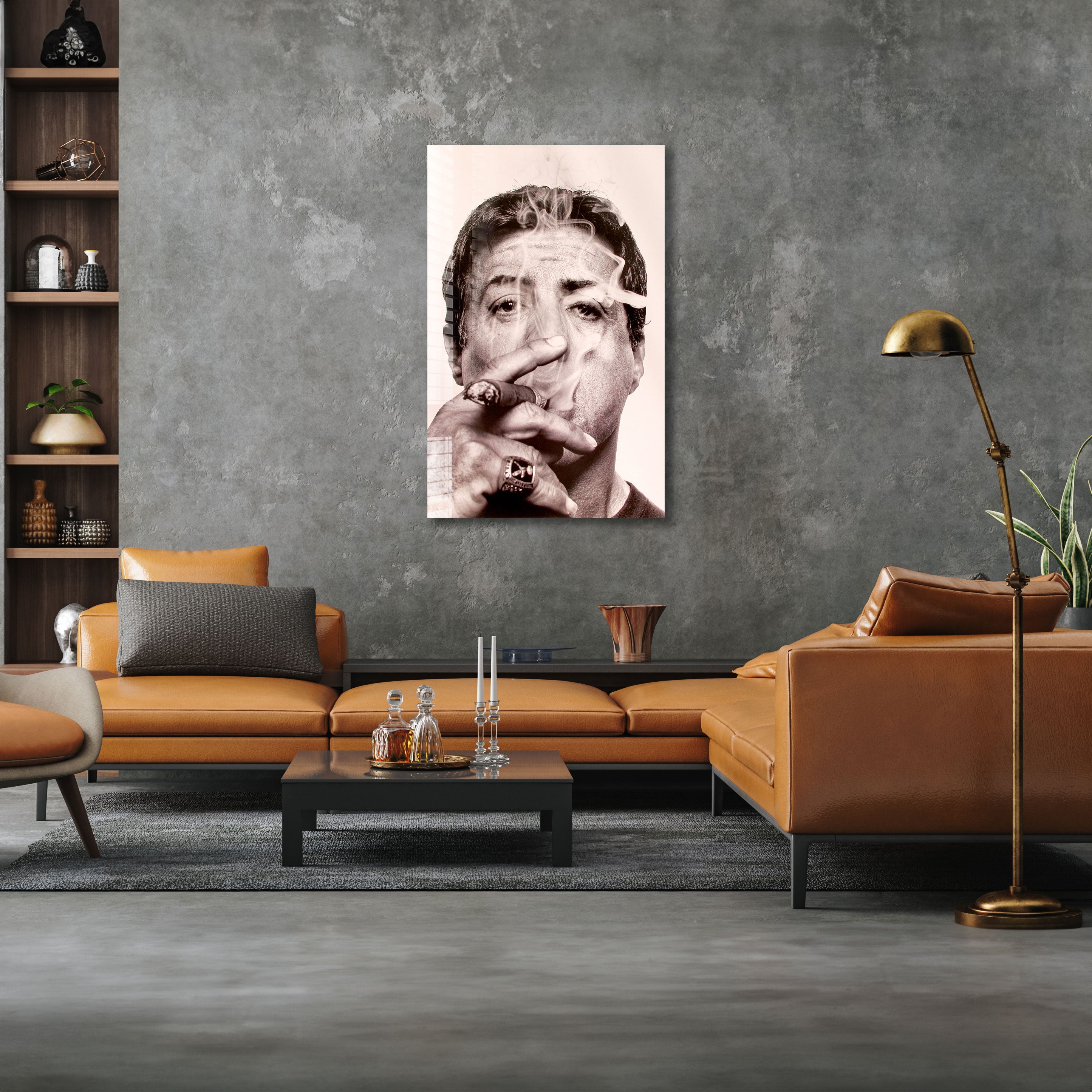 Sylvester Stallone Smoking Cigar - Premium Handmade Cigars for Men - Perfect for Celebrations, Gifts & Relaxation