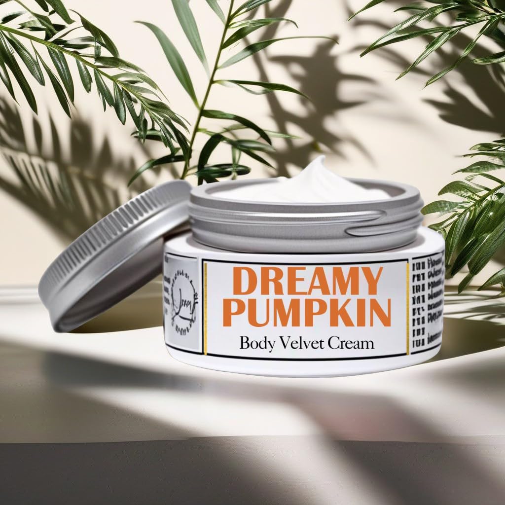 Best Pumpkin Spice Body Butter for Dry Skin - Ultra Hydrating & Nourishing Moisturizer for Fall & Winter Skincare Routine