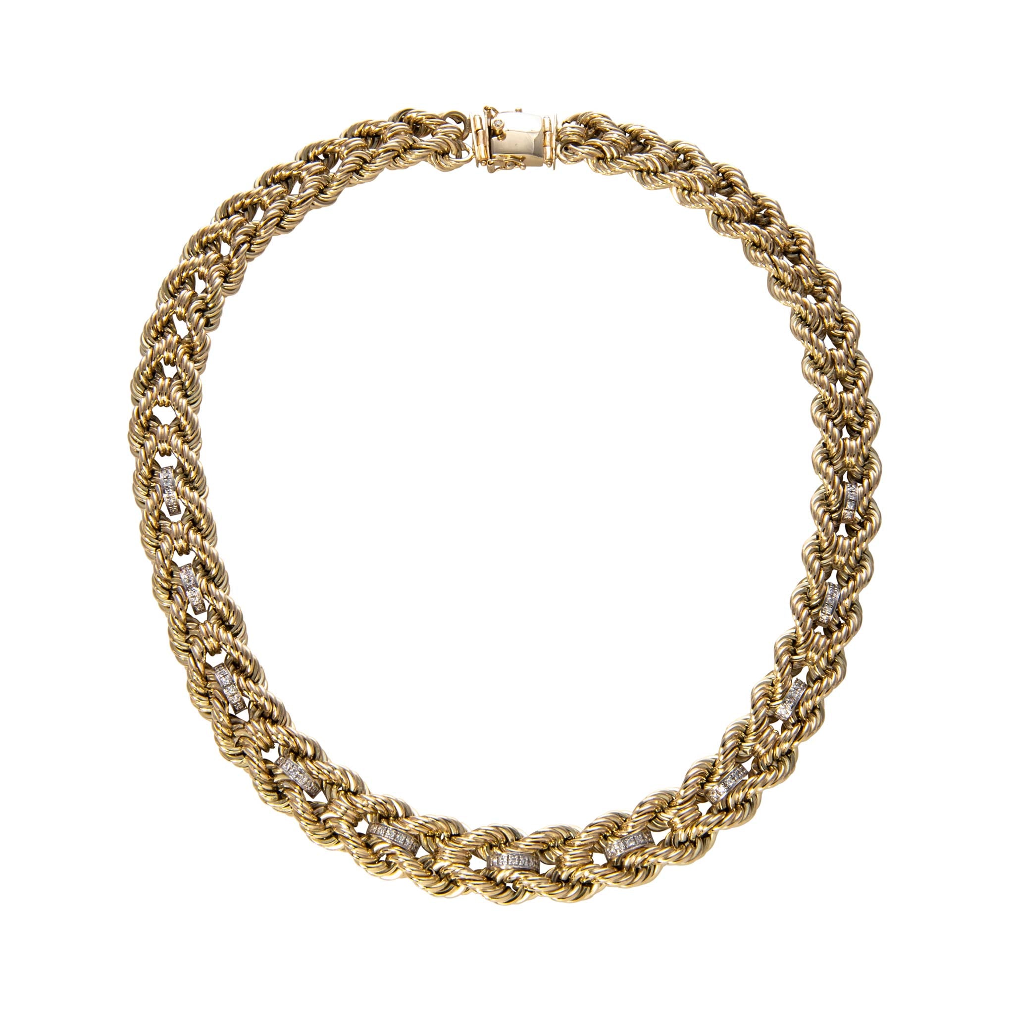 Elegant Petite Diamond Club Necklace - Dainty & Sparkling Jewelry for Women - Perfect for Date Nights & Special Occasions
