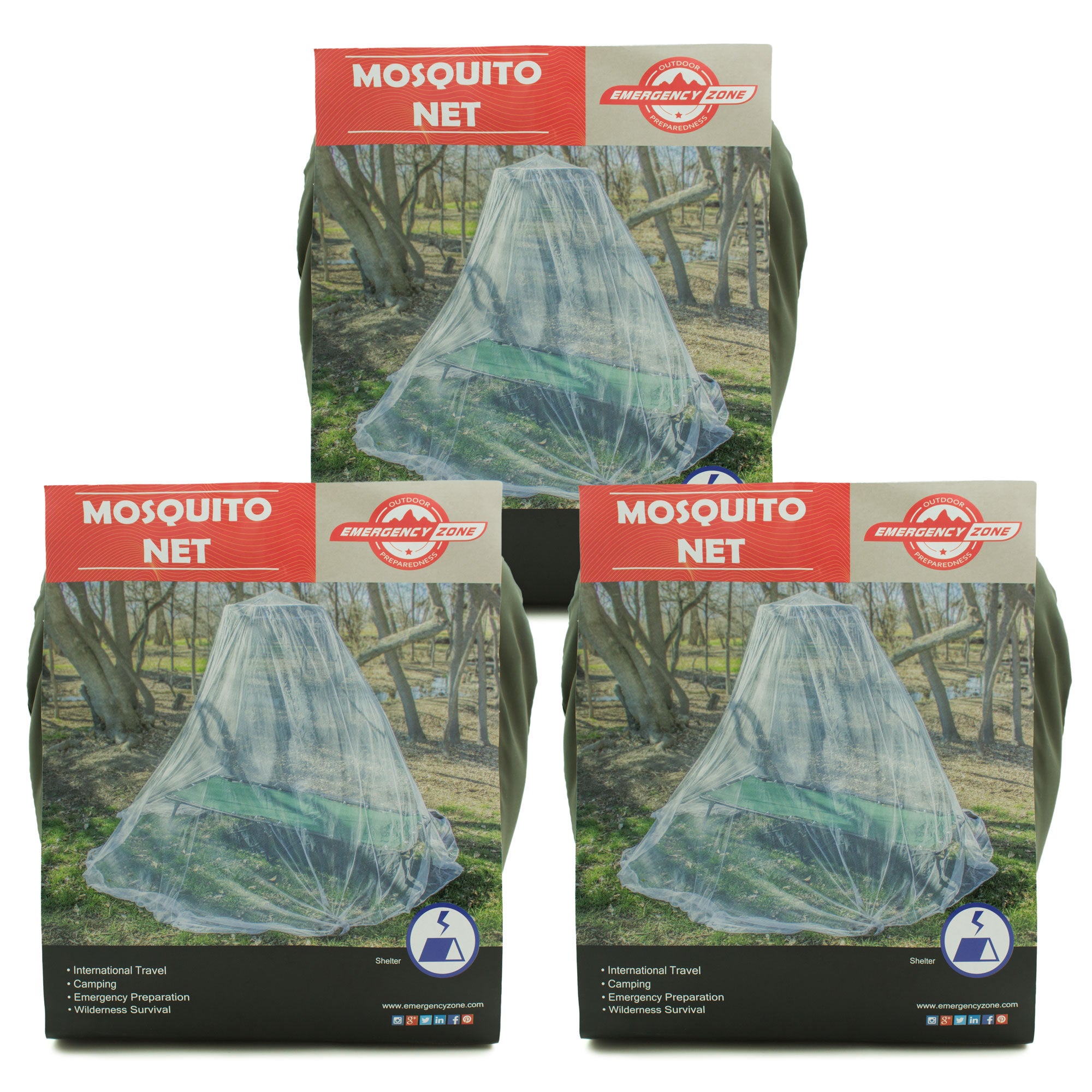 Emergency Zone Canopy Insect Shelter - Portable Outdoor Bug Net Tent for Camping, Hiking & Backyard Use | Lightweight Mosquito Protection Shelter