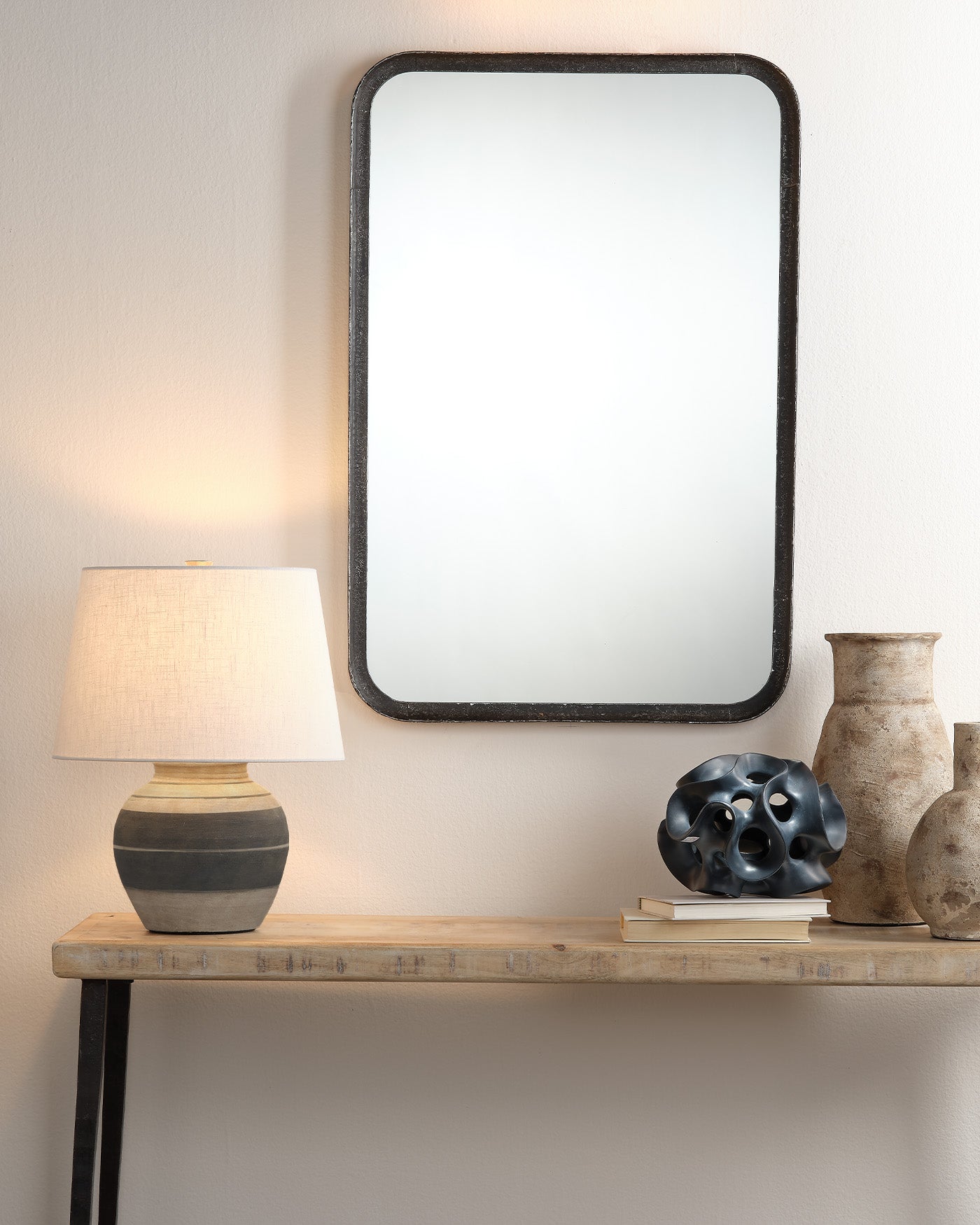 Bernard Table Lamp - Modern LED Desk Light with Adjustable Brightness for Bedroom, Office & Study Room - Perfect for Reading, Working & Nightstand Use