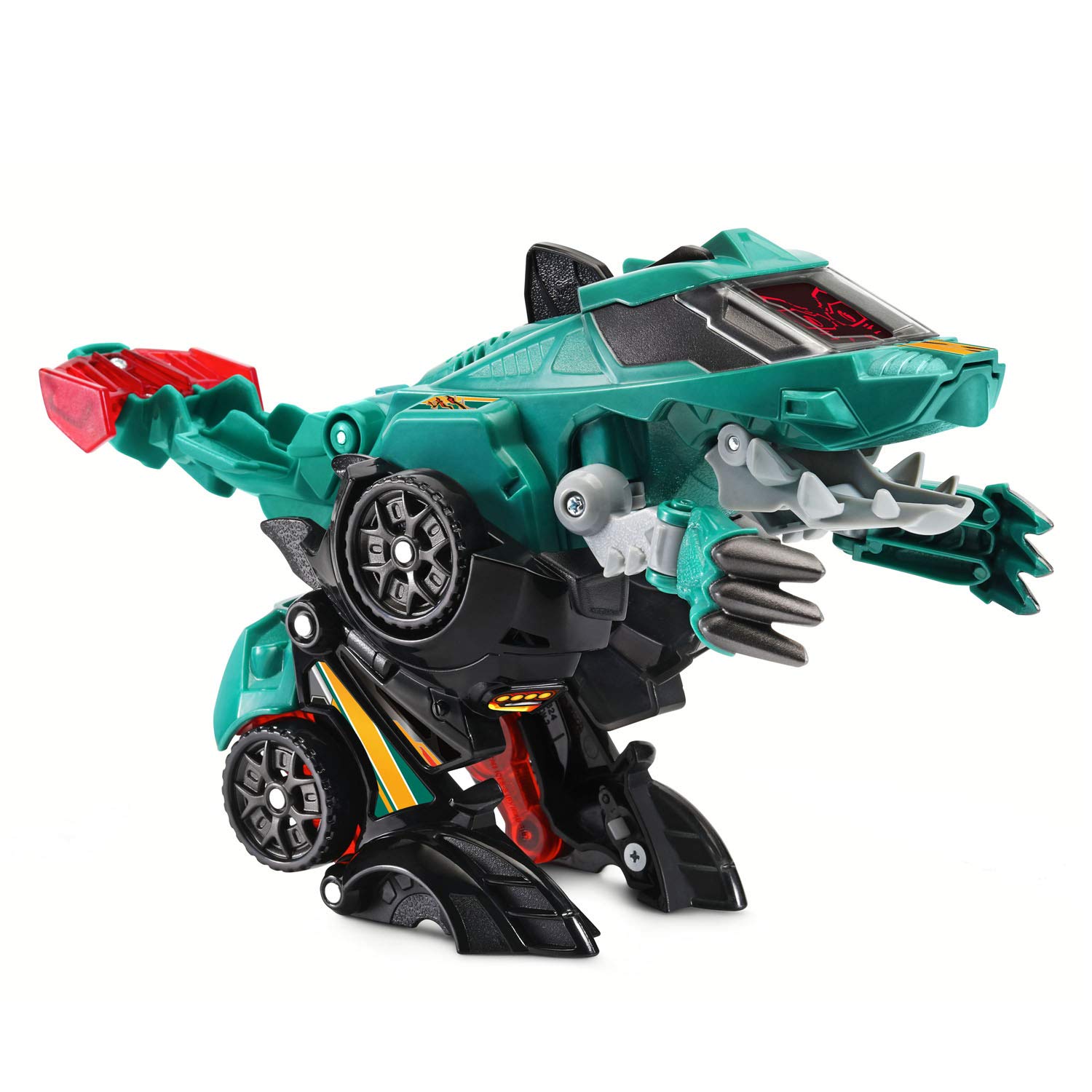 VTech Switch and Go Dinos - Velociraptor Transforming Dinosaur Toy Car for Kids, STEM Learning Toy for Boys & Girls Ages 3-6 Years - Perfect for Pretend Play, Birthday Gifts & Educational Fun