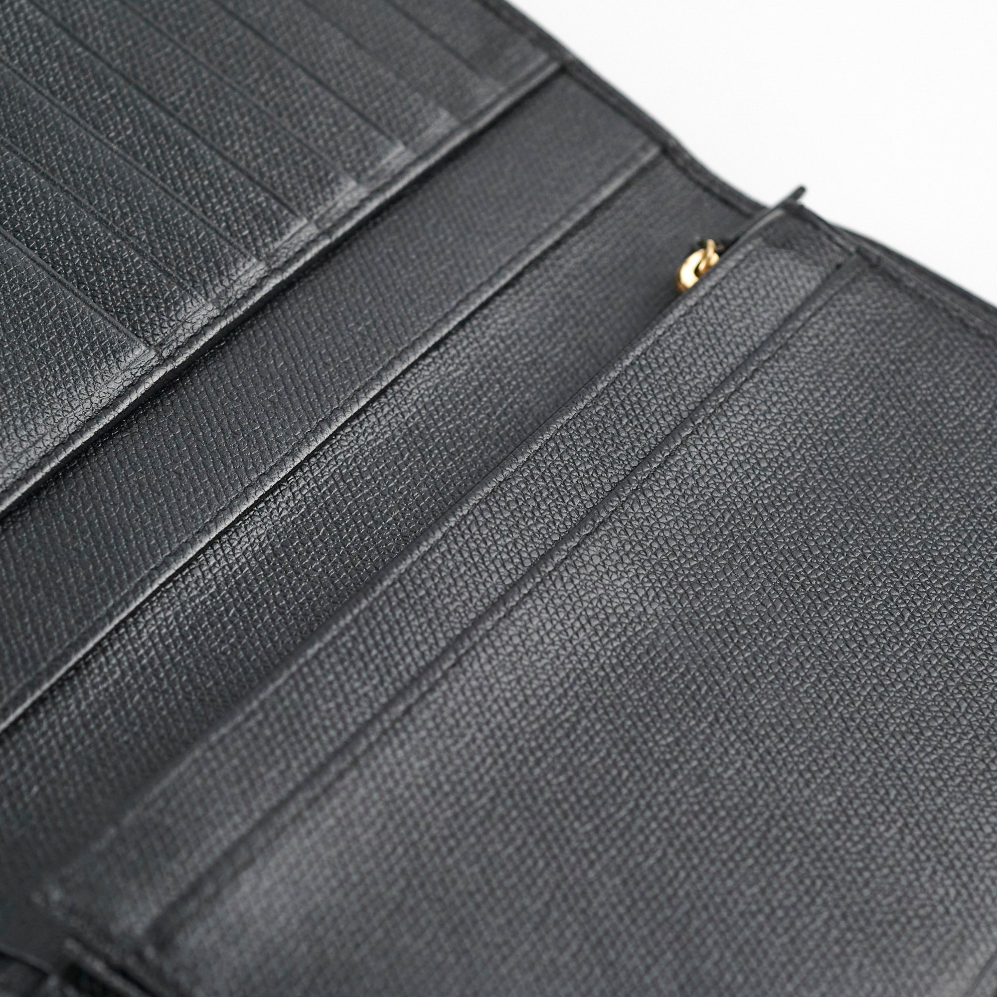Chanel Black Long Wallet for Women | Genuine Leather Luxury Wallet | Perfect for Everyday Use & Special Occasions