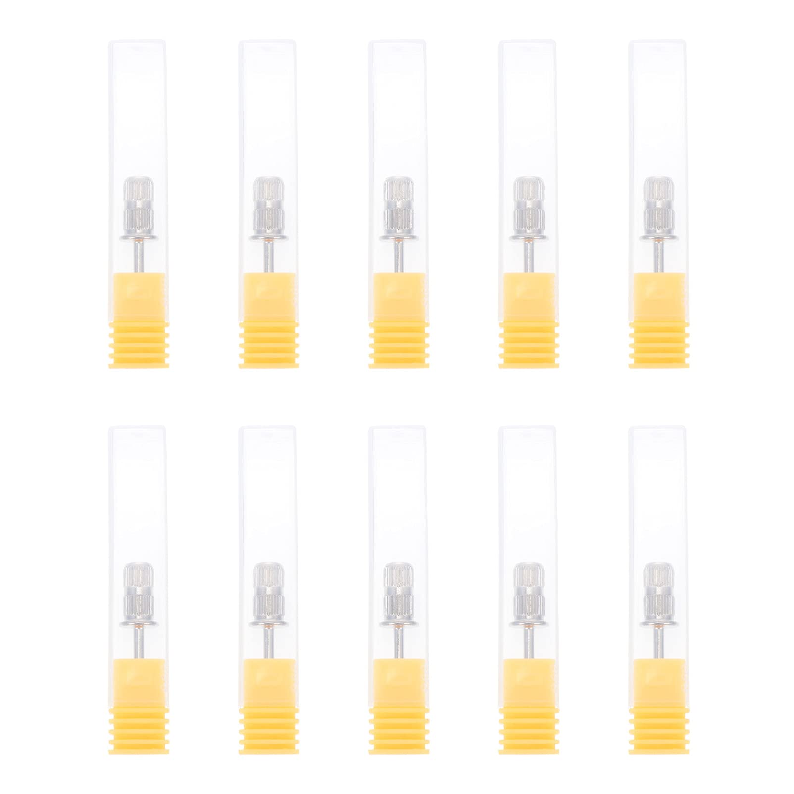 Minkissy 10pcs Nail Drill Bits for Electric File - Perfect for Salon & Home Manicures
