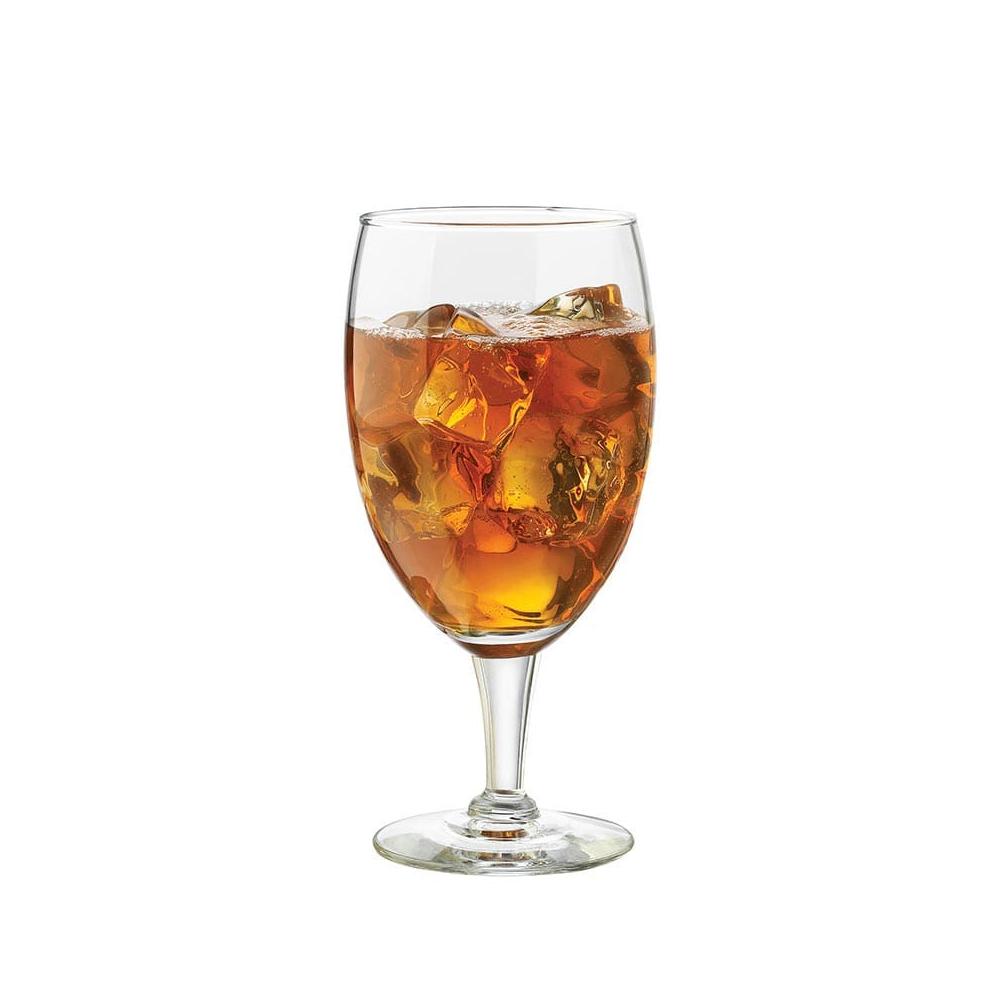 Libbey Citation 16 Oz Iced Tea Glasses - Set of 12, Durable Clear Glass Tumblers for Iced Tea, Lemonade, Cold Drinks - Perfect for Restaurants, Cafes, and Home Entertaining