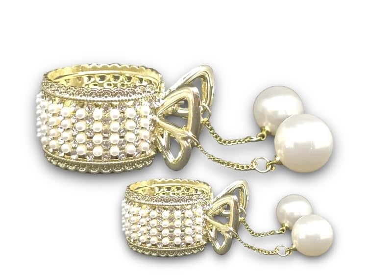 Korean Pearl Beads Hair Claw Clip - Elegant Rhinestone Ponytail Holder & French Barrette for Women and Girls | Perfect for Weddings, Parties, and Everyday Styling