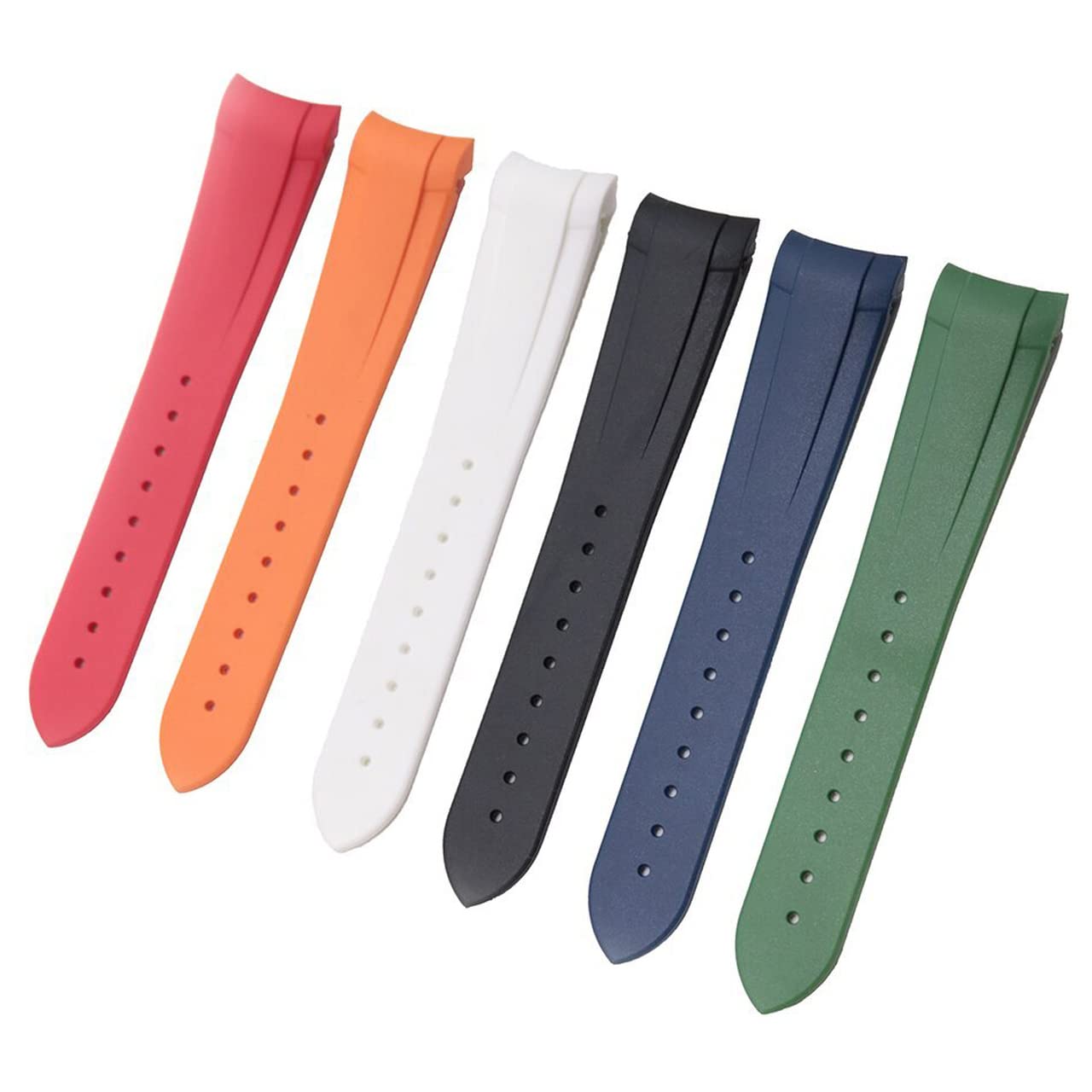 22mm Rubber Watch Band Straps for Tudor Black Bay - Durable & Comfortable Replacement Strap with Secure Clasp - Perfect for Diving, Swimming & Everyday Wear