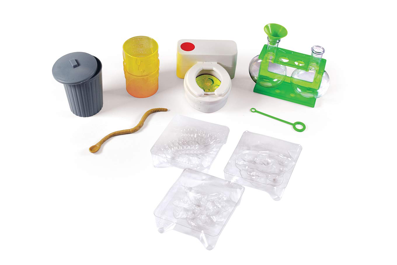 SmartLab Toys That's Gross Science Lab Kit for Kids - Fun & Educational STEM Experiments, Slime & Disgusting Science Activities - Perfect for Birthday Gifts & Classroom Science Projects