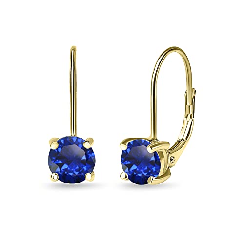 Created Blue Sapphire - Yellow