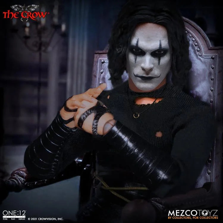 The Crow: One:12 Collective Eric Draven Action Figure - Highly Detailed Collectible for Movie Fans & Display