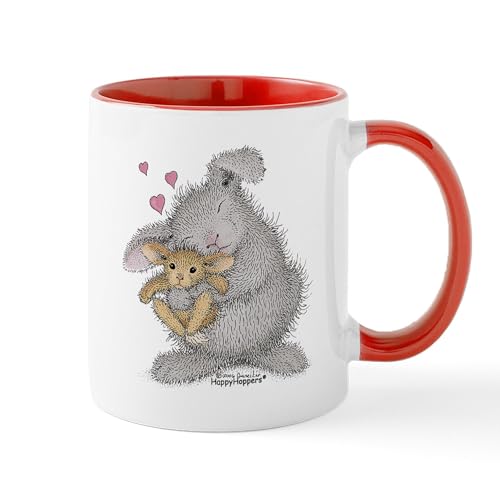 White/Red Inside - Love Bunny Mug