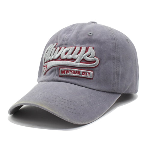 Stylish Baseball Cap for Men & Women - Adjustable Snapback Dad Hat with Fashion Embroidery - Cotton Unisex Bone Gorras Casquette - Perfect for Sports, Outdoor Activities & Daily Fashion