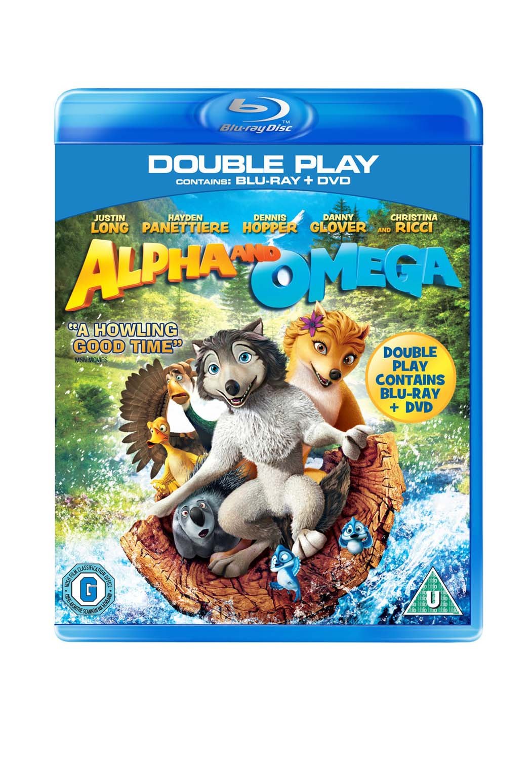Alpha & Omega - Double Play (Blu-ray + DVD) | Animated Family Movie | Perfect for Kids Movie Night & Family Entertainment