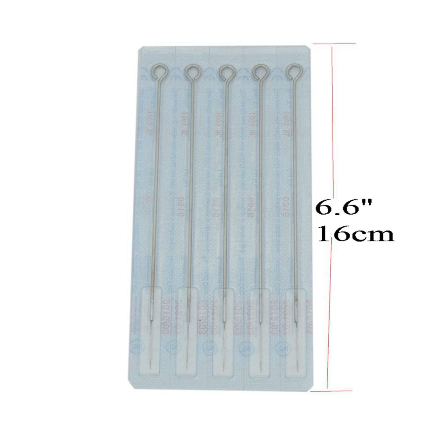 50pcs Disposable Tattoo Needles - Premium Quality Bugpin 5RL Round Liner Needles for Professional Tattoo Artists | Perfect for Fine Line Work, Detailed Tattoos & Permanent Makeup
