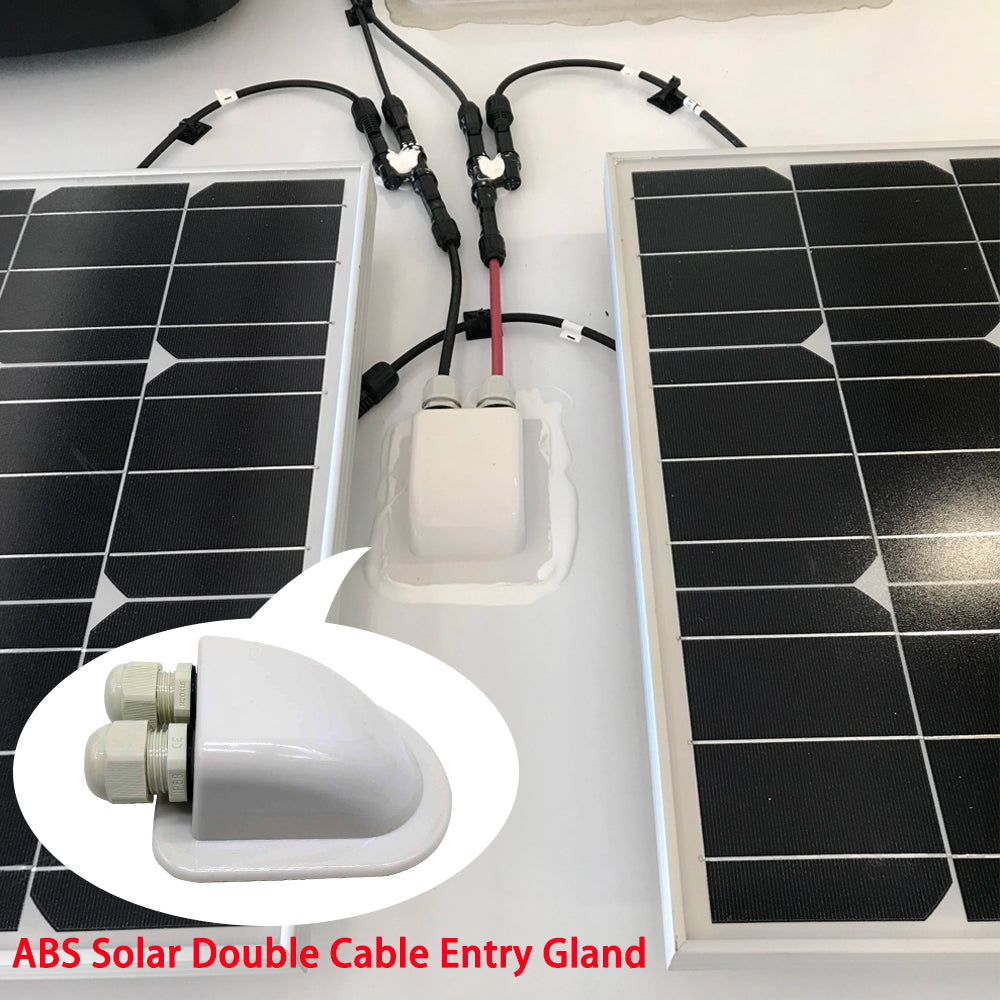 Acopower 110W & 220W 20A PWM Solar Flex Kit - Portable Solar Panel Charger for RV, Boat, Camping & Off-Grid Power