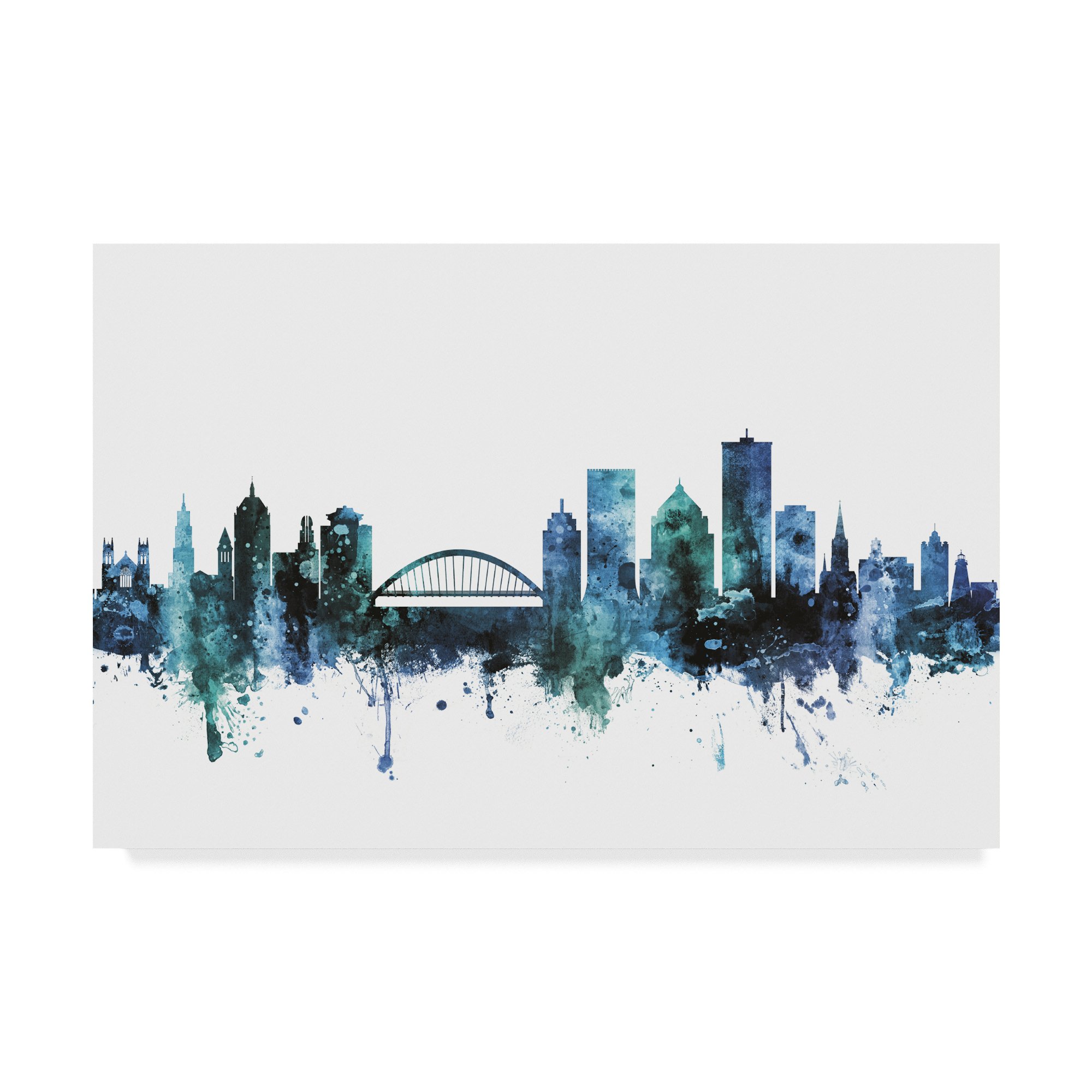 Trademark Fine Art Michael Tompsett Multicolor Canvas Wall Art - Perfect for Living Room, Bedroom & Office Decor