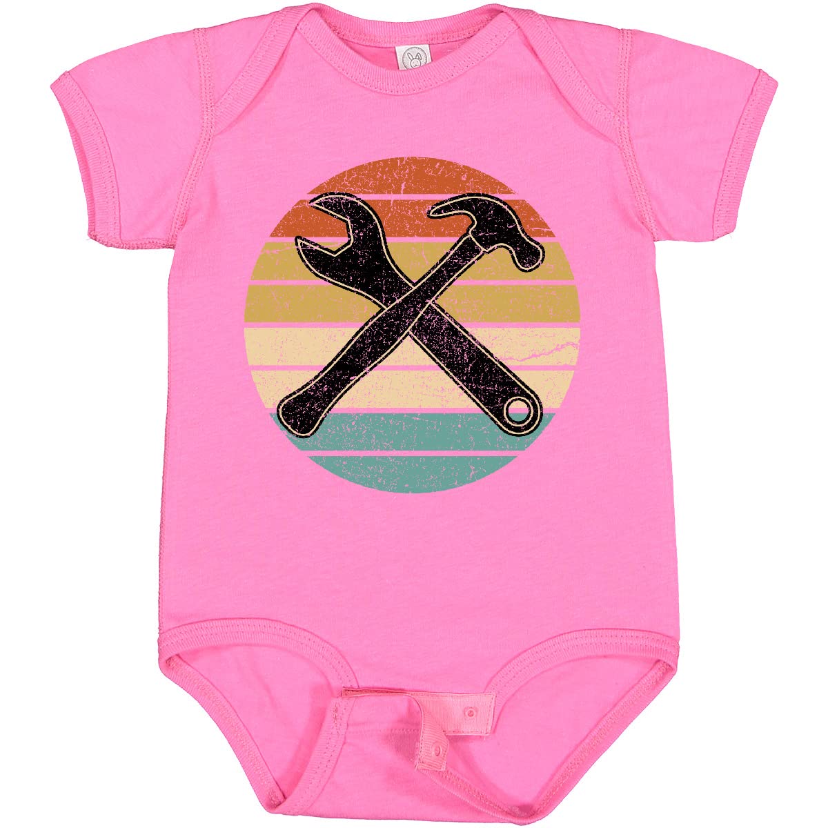 Inktastic Mechanic Tool Set Baby Bodysuit - Funny Handyman Outfit for Infants & Toddlers - Perfect for DIY Enthusiast Parents & Mechanic-Themed Baby Showers