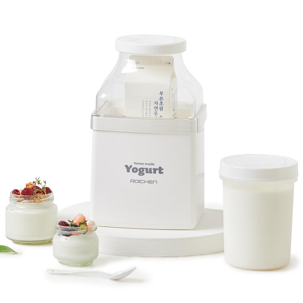 MINEW Non-Electric Yogurt Maker - Korean Made Homemade Yogurt Kit for Easy DIY Probiotic Yogurt at Home | Perfect for Healthy Breakfast, Snacks & Gut Health