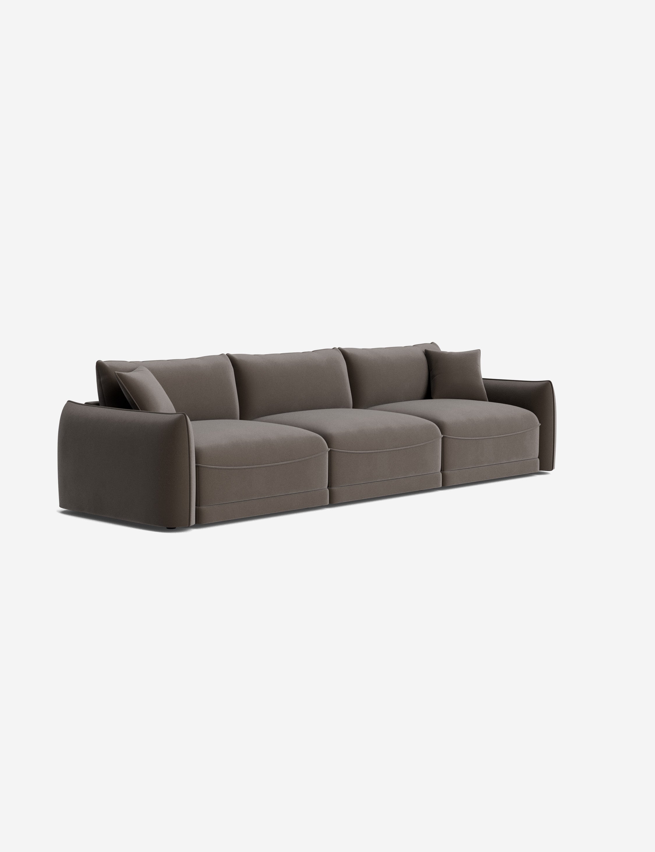 Balmer Sofa - Modern Comfortable Couch for Living Room, Lounge & Office - Soft Fabric Upholstery with Sturdy Frame - Perfect for Relaxing, Entertaining & Small Spaces