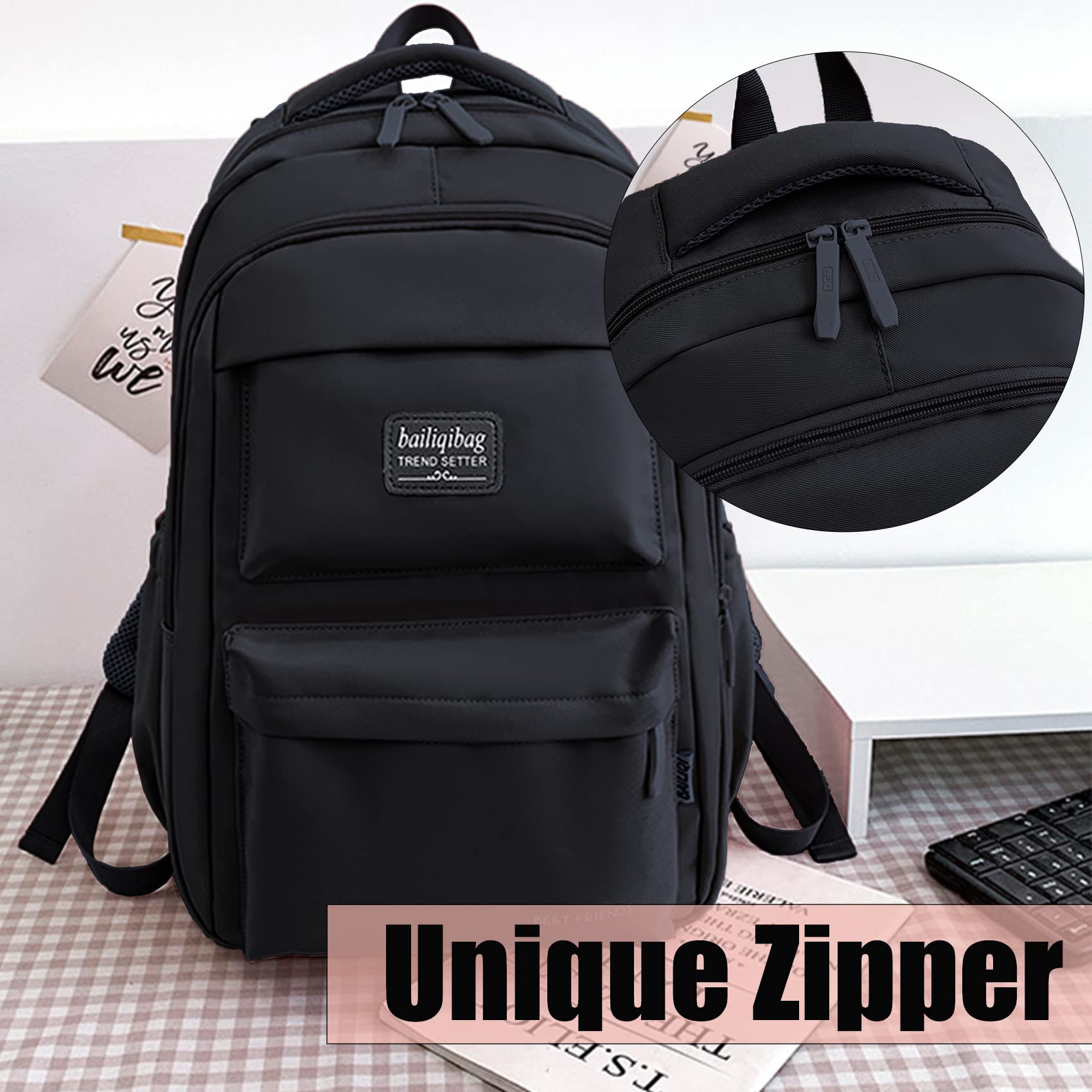 Lightweight Waterproof Travel Backpack for Men & Women - Durable Casual Daypack Laptop Bag for College, Gym, Hiking & Work | Perfect for Commuting, Outdoor Adventures & Daily Use