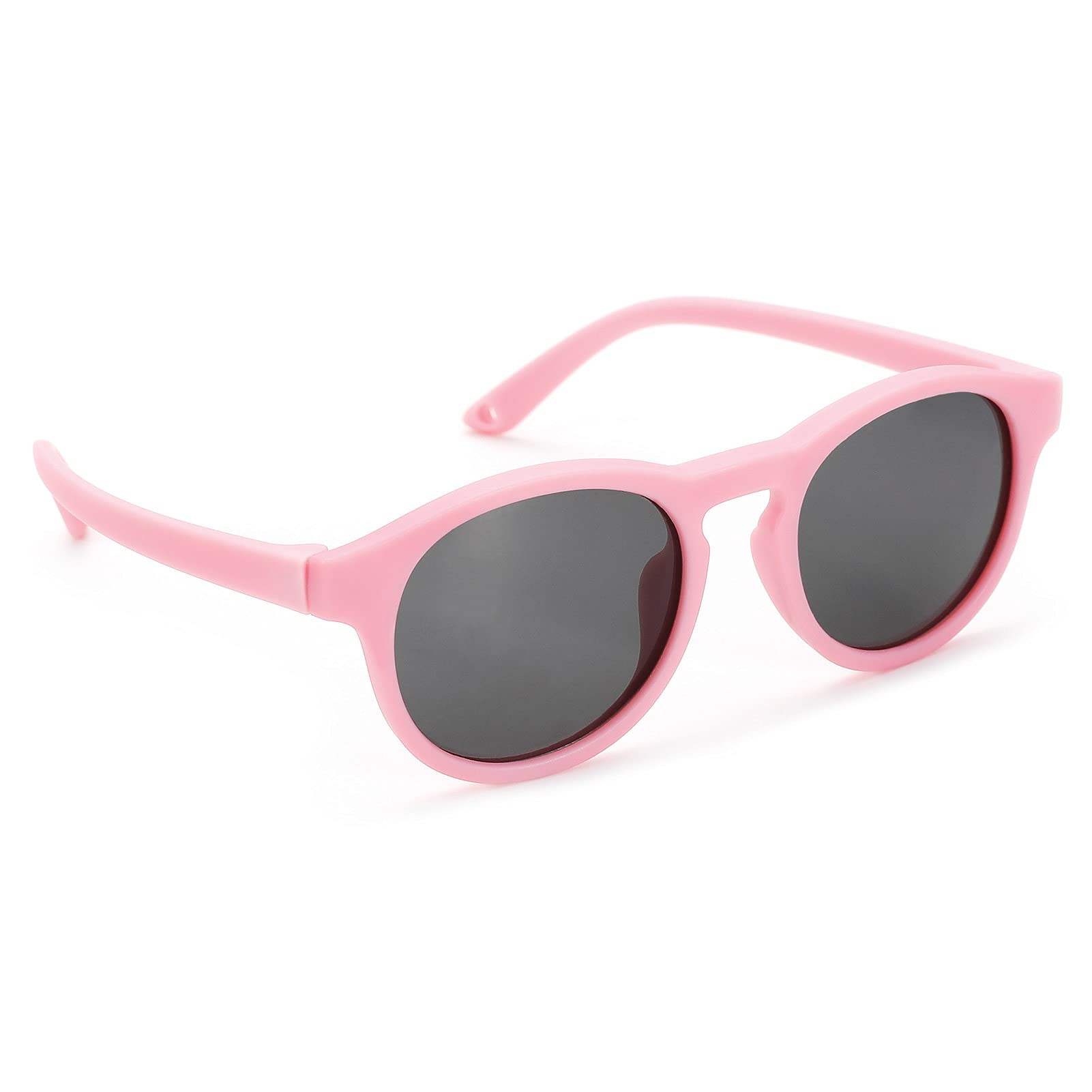 COASION Baby Sunglasses for 0-2 Years - UV400 Polarized Infant Shades with Adjustable Strap, Soft Flexible Frame - Perfect for Beach, Park & Outdoor Activities