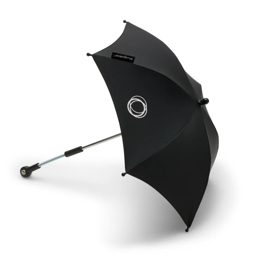 Bugaboo Parasol+ Sun Canopy in Black - UV Protection Stroller Accessory for Baby Shade & Comfort - Perfect for Outdoor Walks, Beach Trips, and Park Visits