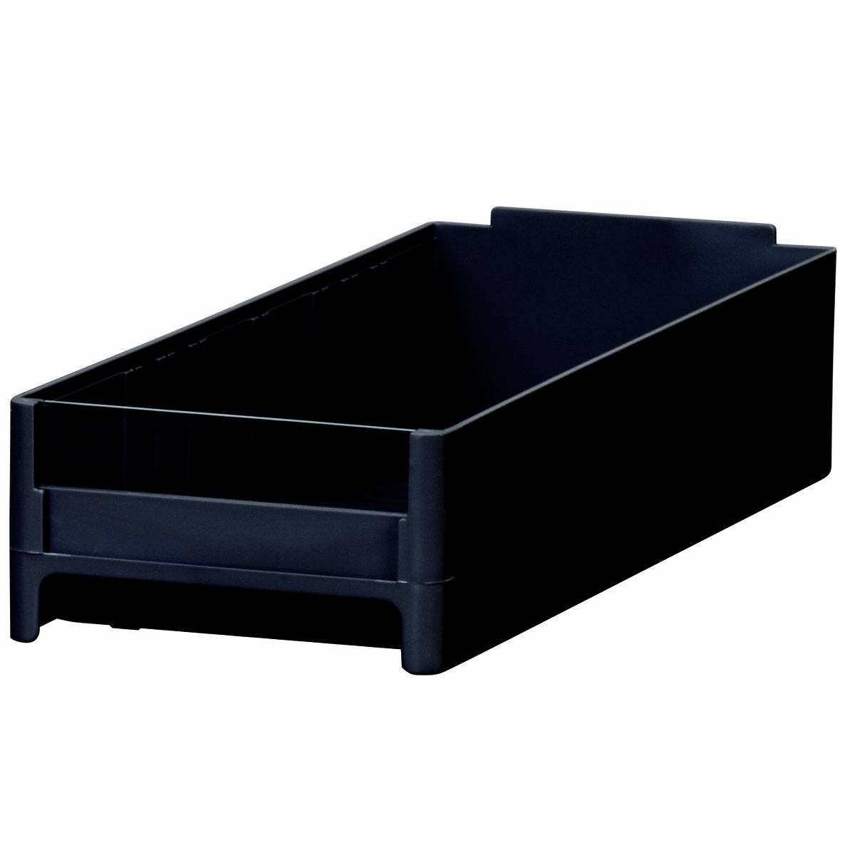 Akro-Mils 19416BLK Black Plastic Storage Drawer for Cabinets - Durable Organizer for Tools, Hardware & Office Supplies - Perfect for Garage, Workshop & Home Organization