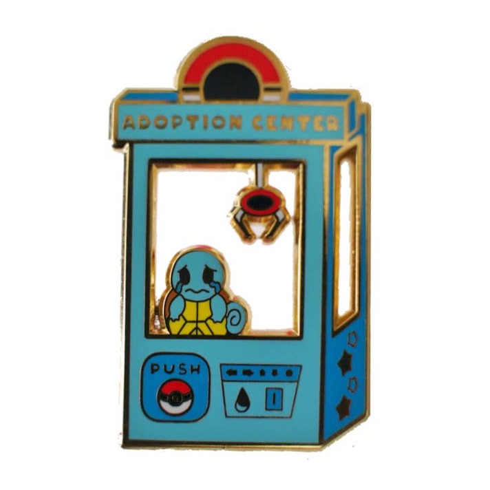 Anime Pokemon Squirtle Enamel Pin - Cute Water-Type Character Badge for Backpacks, Jackets & Collectors | Perfect Gift for Fans & Cosplay Accessories