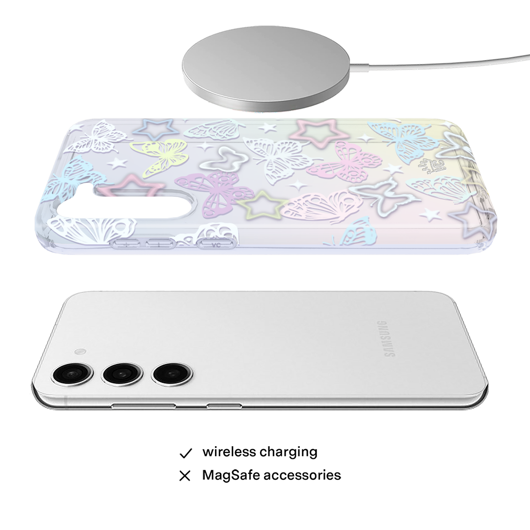 Butterfly Fantasy Samsung Phone Case - Stylish Protective Cover for Samsung Galaxy Series - Perfect for Everyday Use, Travel & Gifting