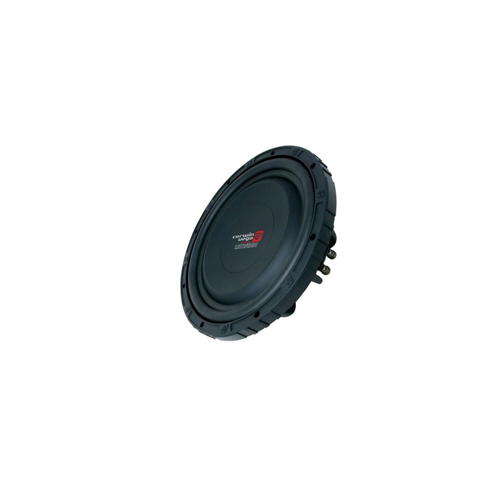 Cerwin Vega VMAXS104 10-Inch 600W Max Power Dual 4 Ohm High Performance Shallow Car Subwoofer - Perfect for Trucks, SUVs and Custom Car Audio Systems