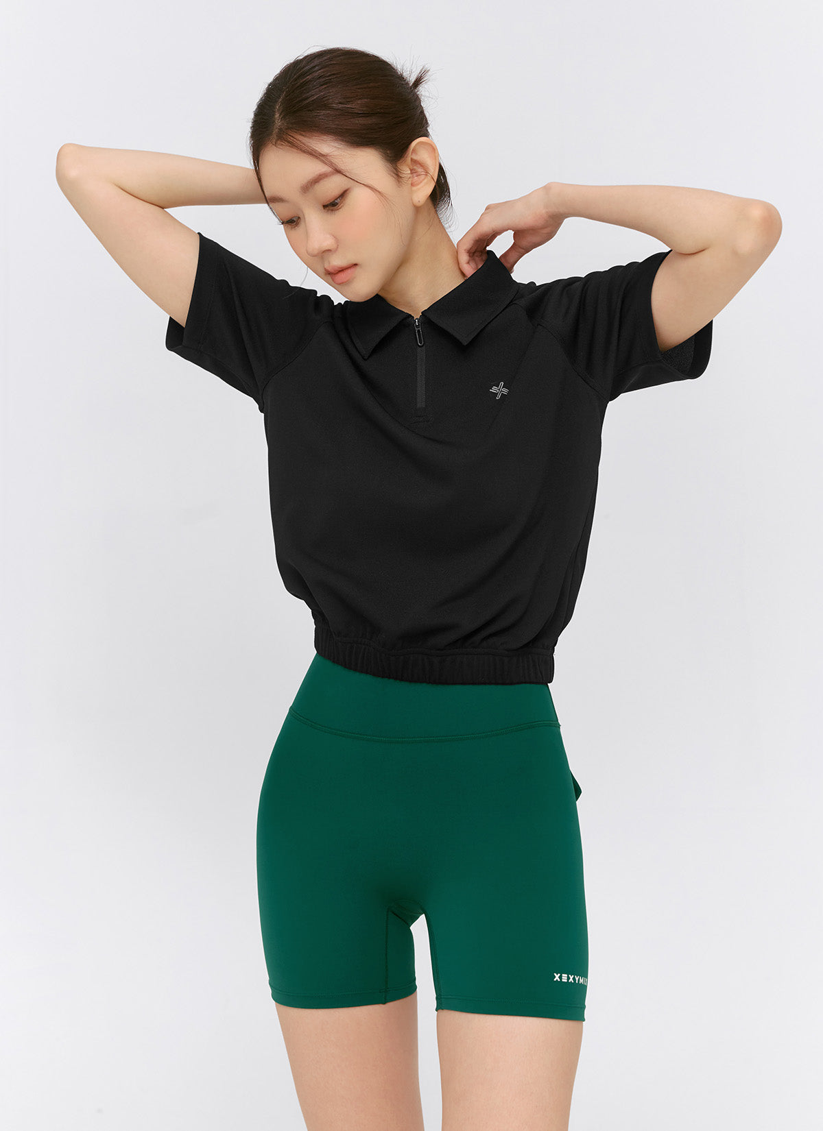 Soft Pique Half Zip Up Short Sleeve Men's Casual Shirt - Perfect for Workouts, Golf & Everyday Comfort
