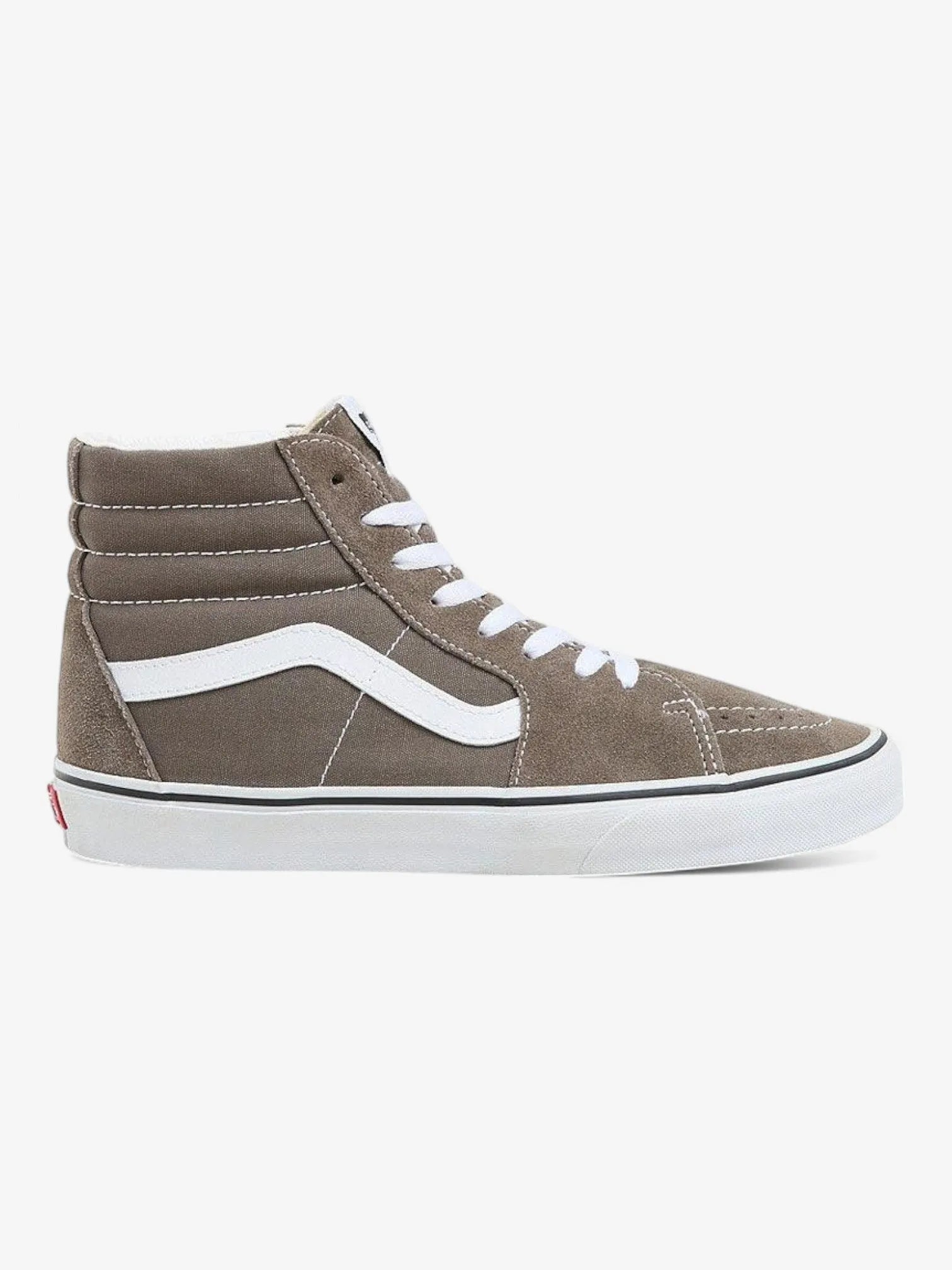 Vans Sk8-Hi Classic Skate Shoes in Grey & White - Stylish Sneakers for Men & Women | Perfect for Skateboarding, Casual Wear & Street Fashion