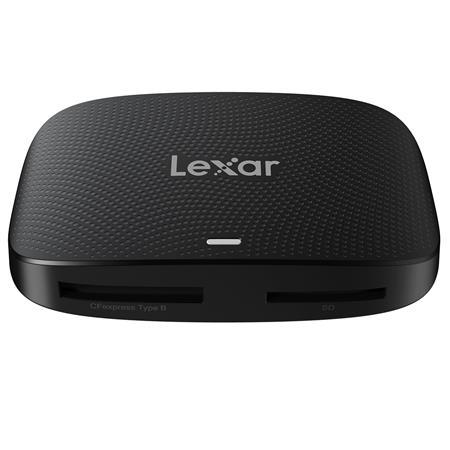 Lexar Professional CFexpress Type B & SD Card Reader - USB 3.2 Gen 2 High-Speed Memory Card Adapter for Photographers & Videographers - Perfect for DSLR, Mirrorless Cameras & 4K Video Recording