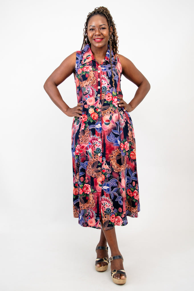 Berzuna Women's Elegant Cissy Dress - Flowy A-Line Summer Dress for Casual Wear, Office, and Special Occasions