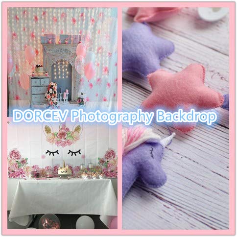 7x5ft Cartoon Underwater World Photography Backdrop - Kids Birthday Party, Baby Shower Background, Under The Sea Theme Decor with Conch, Coral - Perfect for Cake Table, Photo Studio Props & Children's Events