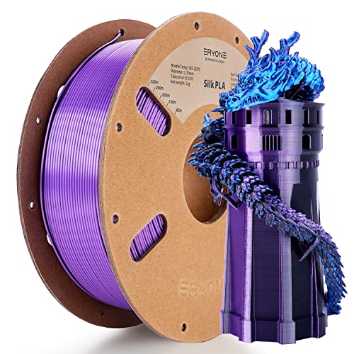 Triple Silk Blue Purple Black
