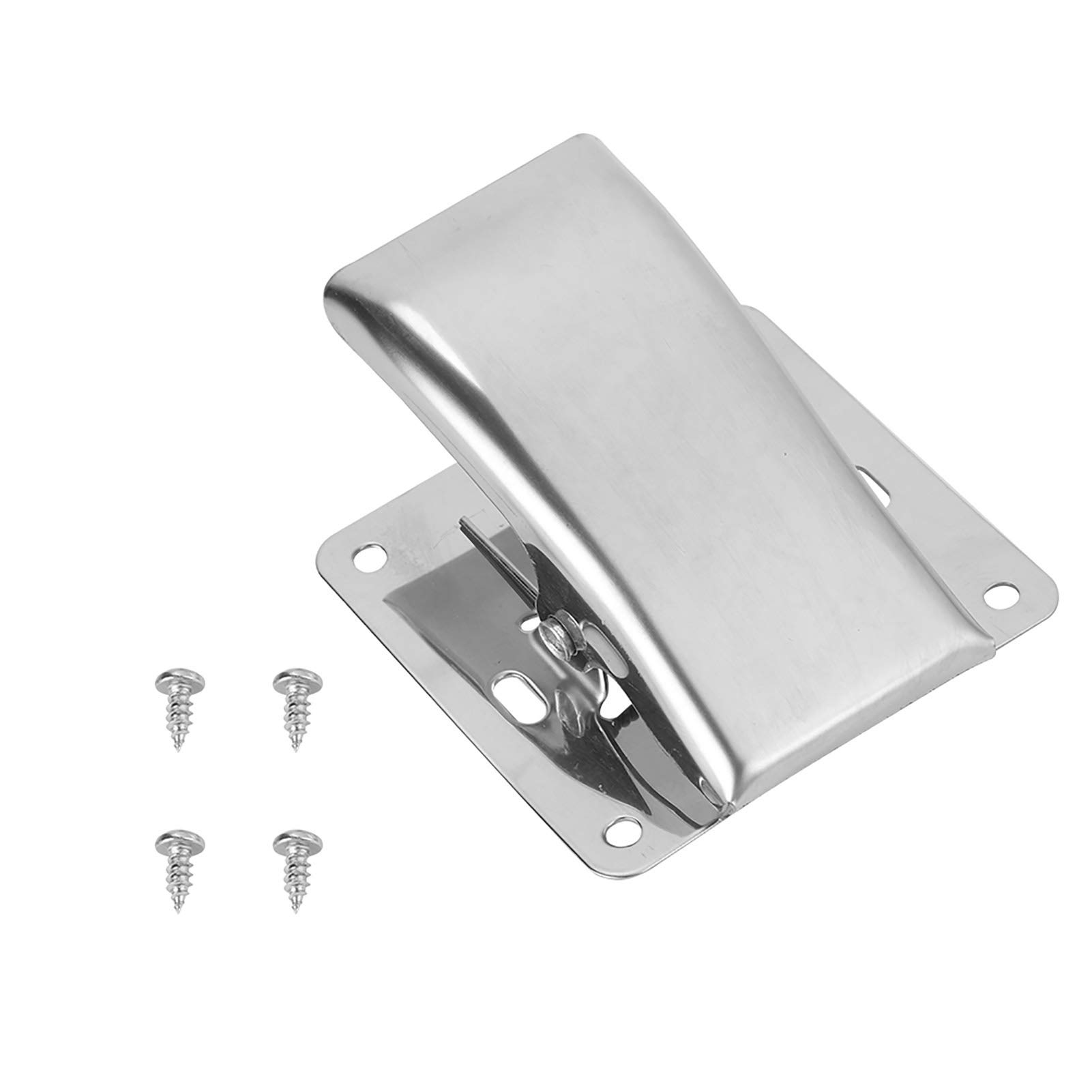 Stainless Steel Fish Cleaning Board with Clamp & Screws for Kitchen & Outdoor