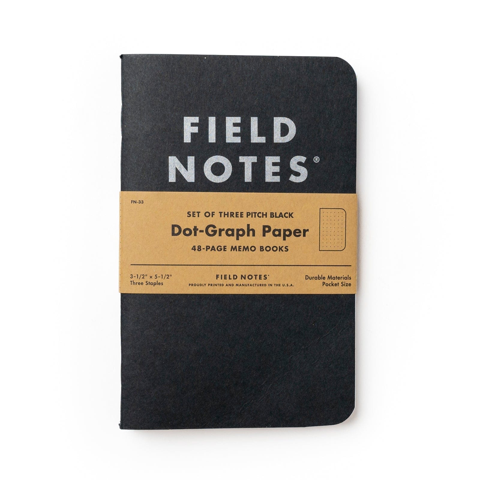 Field Notes Notebooks - Durable Pocket-Sized Memo Books for Journaling, Sketching & Note-Taking | Perfect for Outdoor Adventures, Office Use & Daily Planning