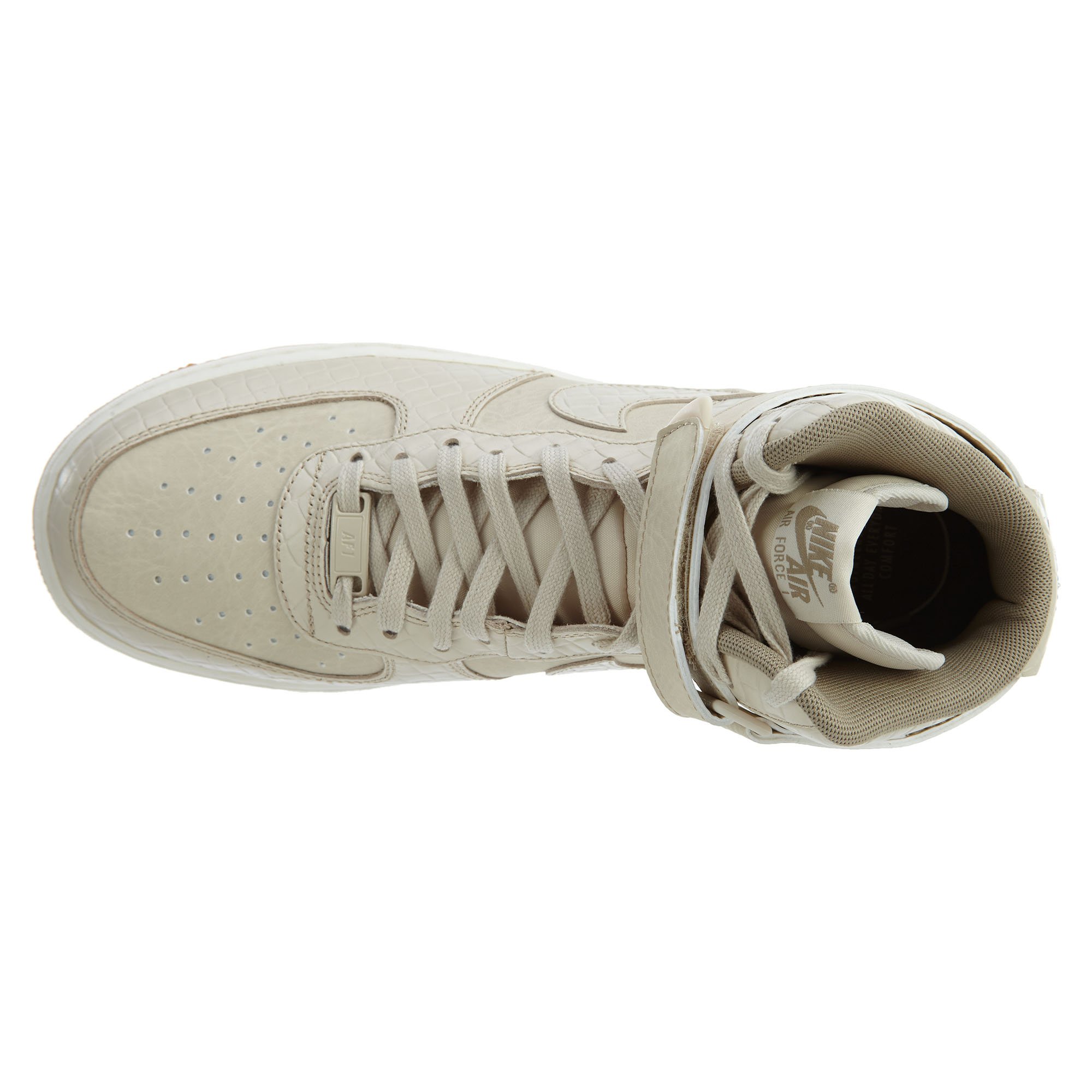 Nike Women's Air Force 1 Hi Premium Sneakers 654440-112 - White Basketball Shoes for Women, Casual Streetwear & Gym Workouts